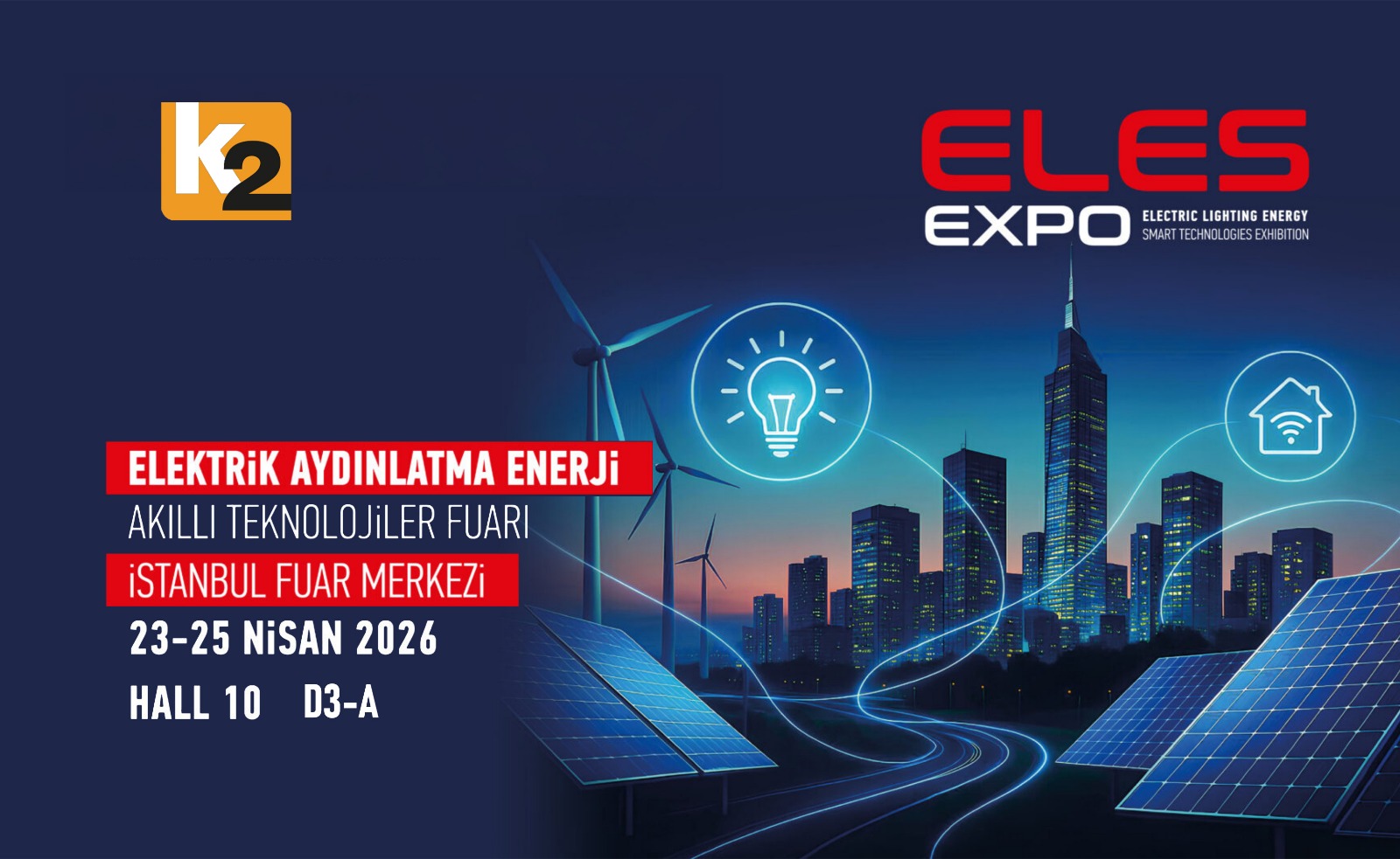 ELES Expo Fuarı'nda K2 LED Systems